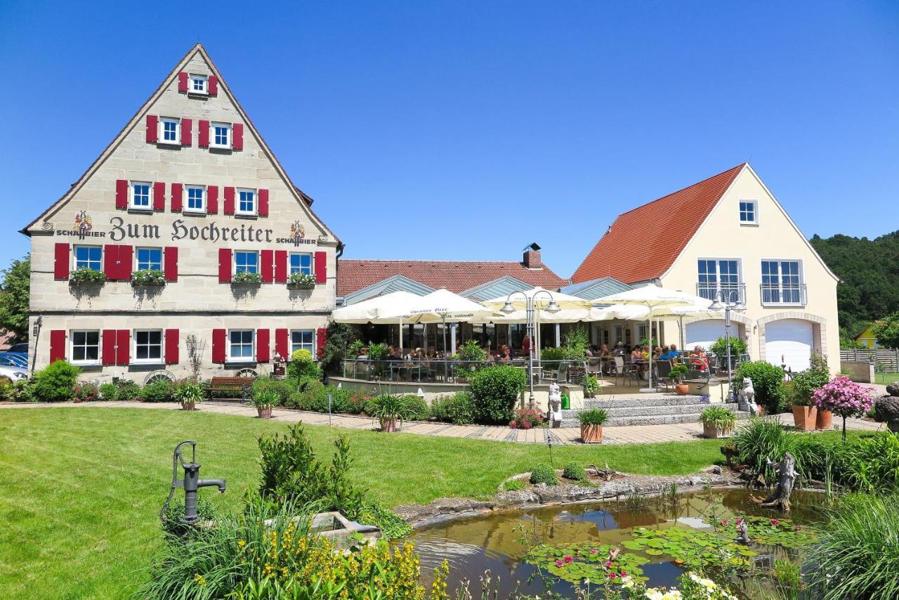 Cafe-Restaurant Zum Hochreiter Appartement Spalt Buitenkant foto